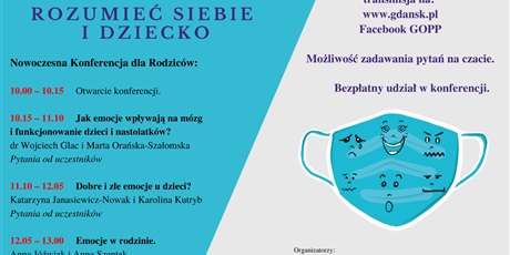 Konferencja (Nie)złe emocje. Zrozumieć siebie i dziecko.